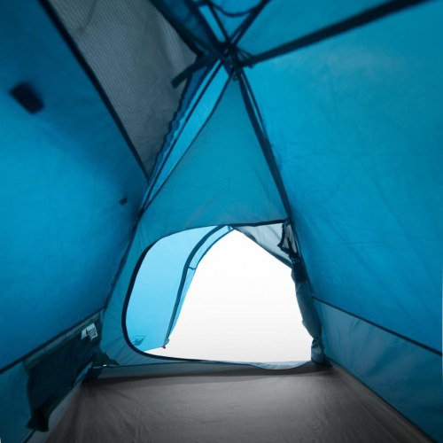 2-personers kuppeltelt - vandafvisende campingtelt, blå