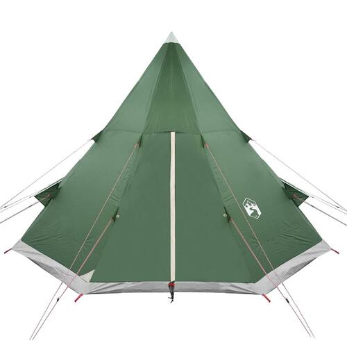 4-personers campingtelt vandafvisende grøn