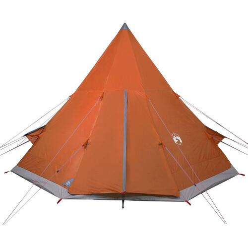 4-personers campingtelt vandafvisende orange