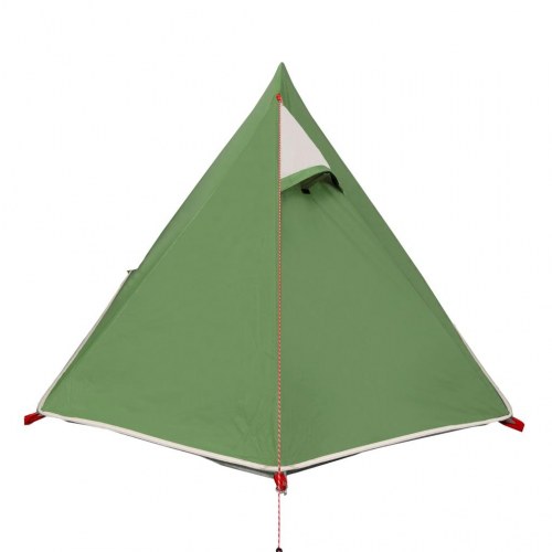 2-personers campingtelt - vandafvisende kuppel, grøn