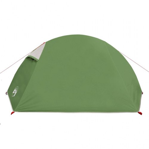 2-personers campingtelt - vandafvisende kuppel, grøn