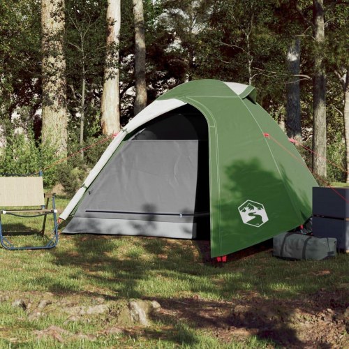 3-personers kuppeltelt - vandafvisende campingtelt, grøn