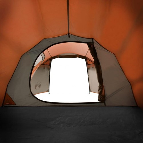 3-personers tunneltelt - vandafvisende campingtelt, orange