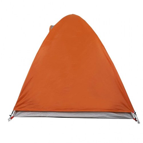2-personers kuppeltelt - vandafvisende campingtelt i orange