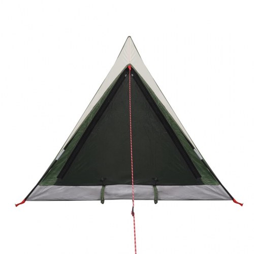 2-personers campingtelt - vandafvisende A-stel, grøn