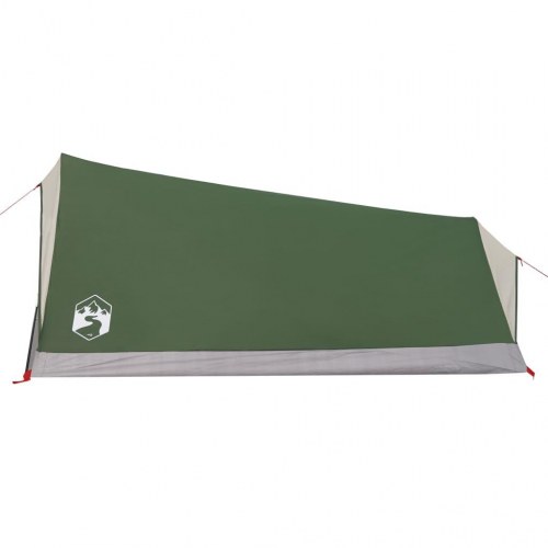 2-personers campingtelt - vandafvisende A-stel, grøn