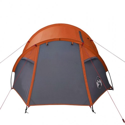2-personers tunneltelt - vandafvisende campingtelt, orange