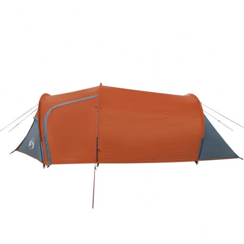 2-personers tunneltelt - vandafvisende campingtelt, orange