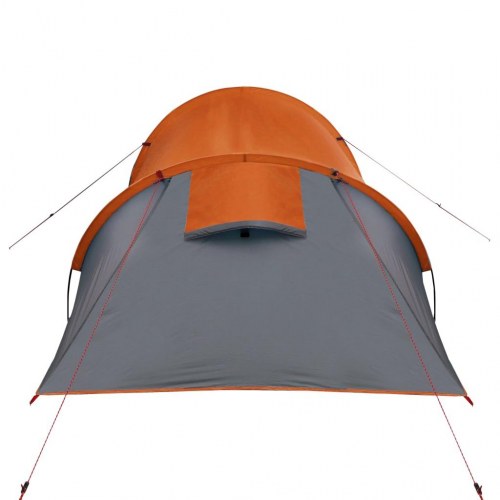 2-personers tunneltelt - vandafvisende campingtelt, orange
