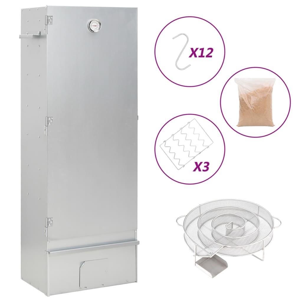 Rygeovn med generator til koldrøgning galvaniseret stål billede