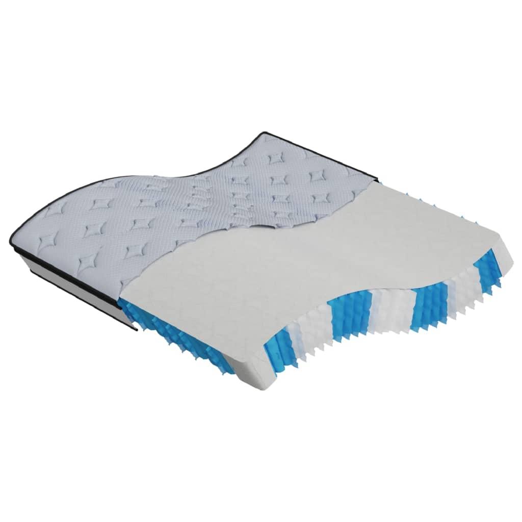 Springmadras med pocket-fjedre medium 180x200 cm