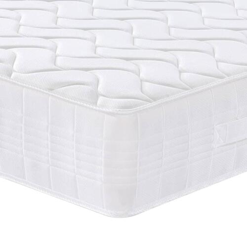 Springmadras m. pocket-fjedre medium fasthed 200x200 cm