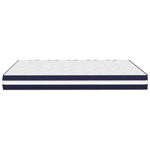 Springmadras m. pocket-fjedre medium fasthed 200x200 cm