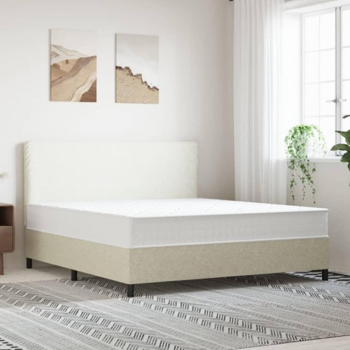 Springmadras med pocket-fjedre - medium fasthed 180 × 200 cm
