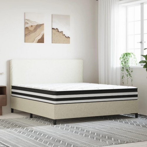 Springmadras med pocket-fjedre - medium 180 x 200 cm