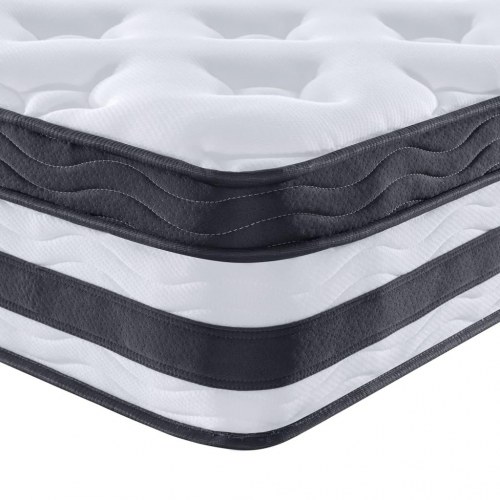 Springmadras med pocket-fjedre - medium 180 x 200 cm