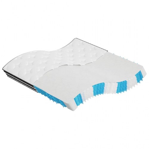 Springmadras med pocket-fjedre - medium 200 × 200 cm