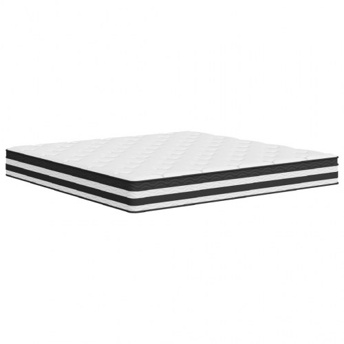 Springmadras med pocket-fjedre - medium 200 × 200 cm