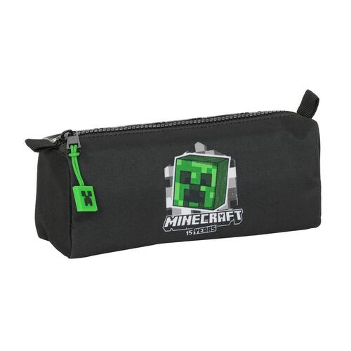 Penalhus Minecraft Sort Grøn Grå 21 x 8 x 7 cm