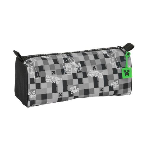 Penalhus Minecraft Sort Grøn Grå 21 x 8 x 7 cm