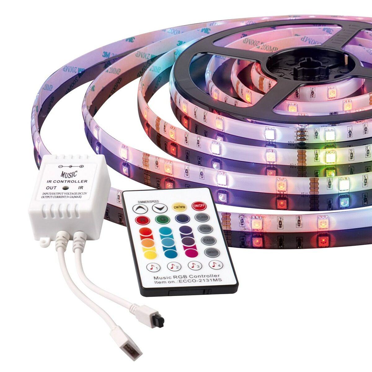 Activejet LED-bånd AJE-LED Music Stripe, RGB, IP65, 12 V