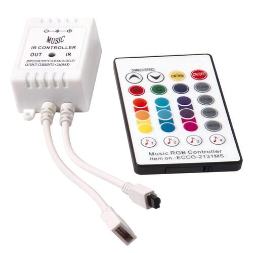 Activejet LED-bånd AJE-LED Music Stripe, RGB, IP65, 12 V