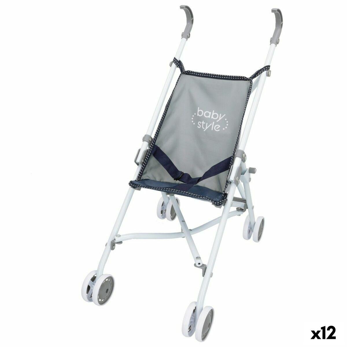 Stol Til Dukker Colorbaby Natural 27 X 56 X 53 Cm 12 Enheder