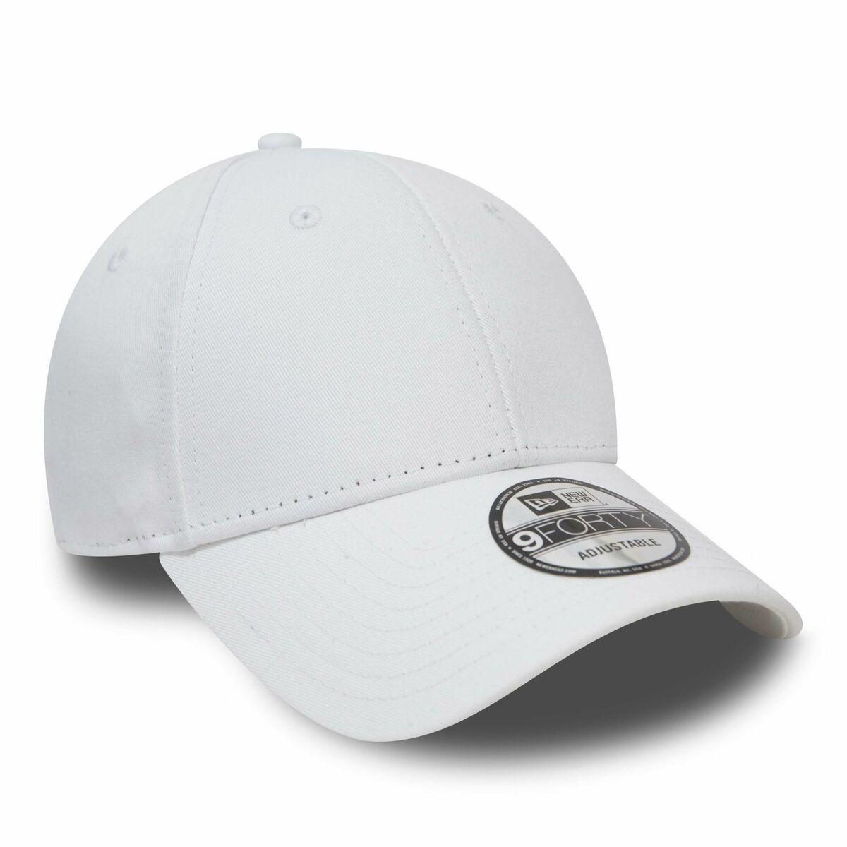 New Era 9FORTY Basic kasket - Hvid, Onesize (Herre)