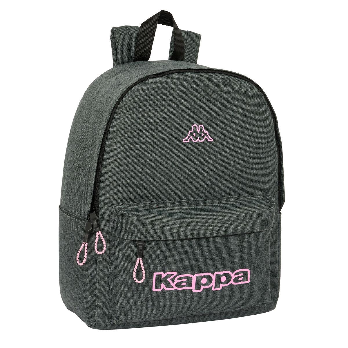 Laptop Rygsæk Kappa Silver Pink Grå 31 X 40 X 16 Cm