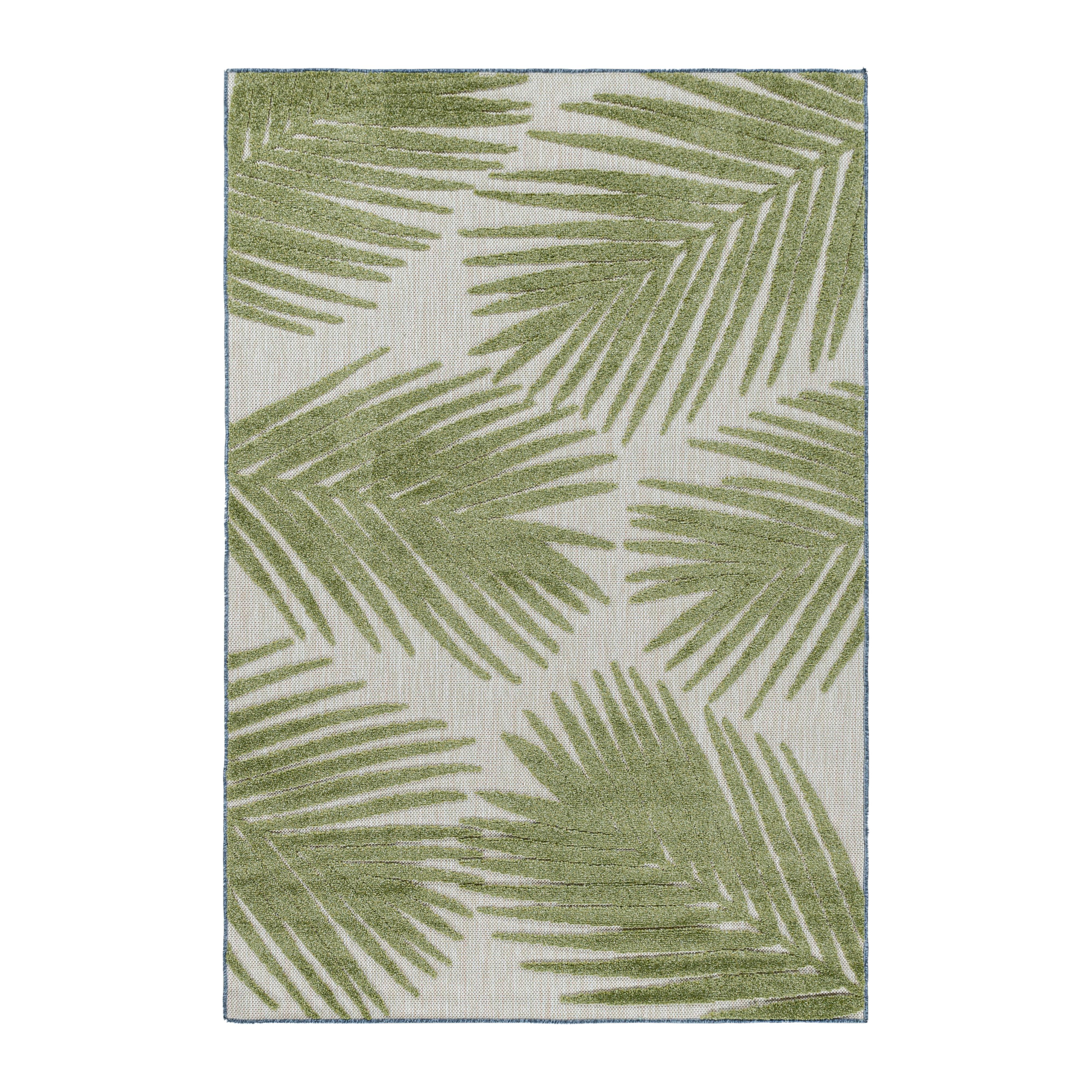 Bahama Udendørs tæppe Palme - Grøn - 140x200