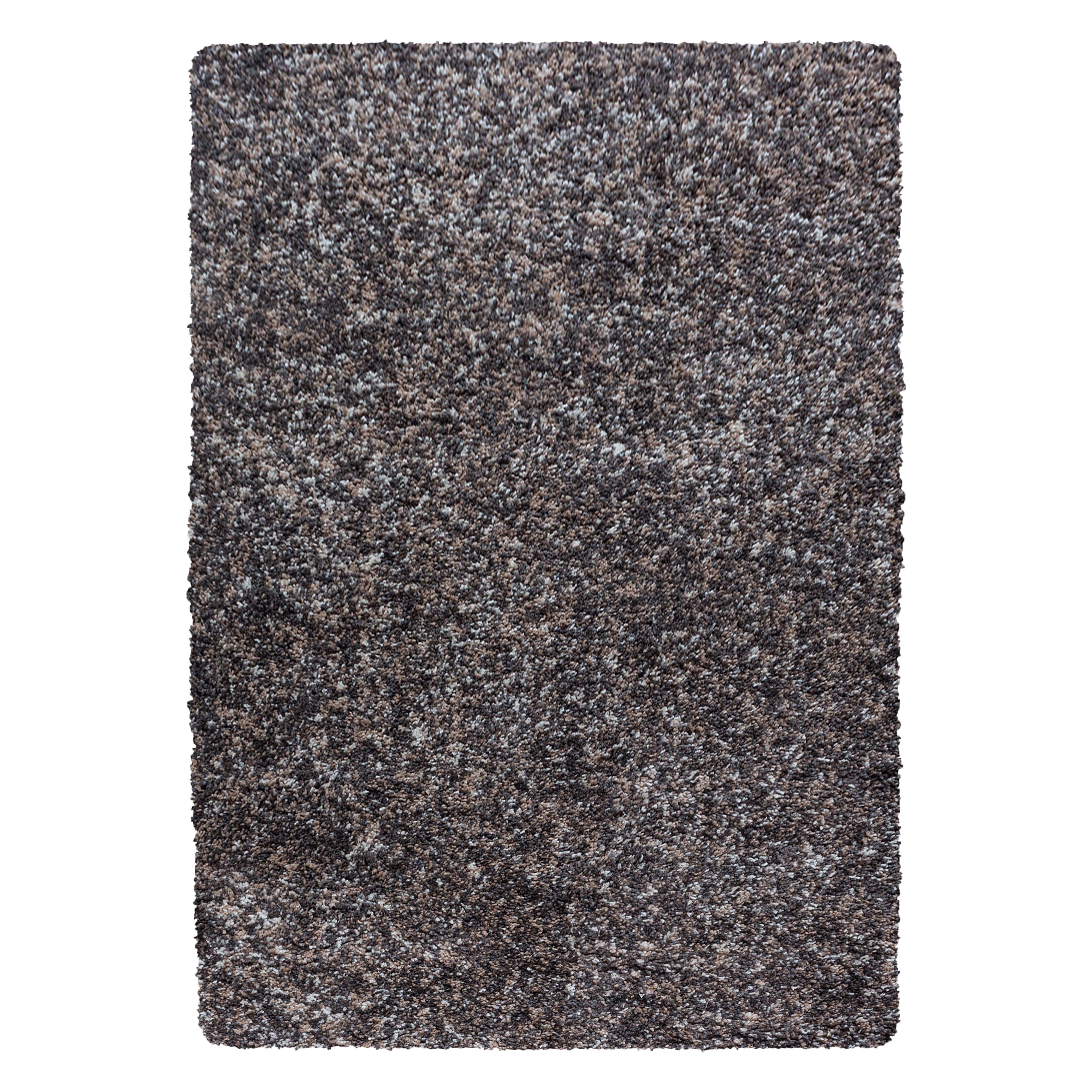 Enjoy Shaggy Tæppeløber Plettet Brun 60x110 Løber