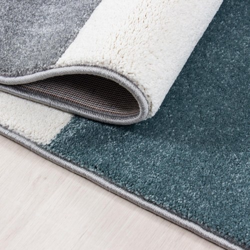 Hawaii Kortluvet tæppe Ternet - Blå