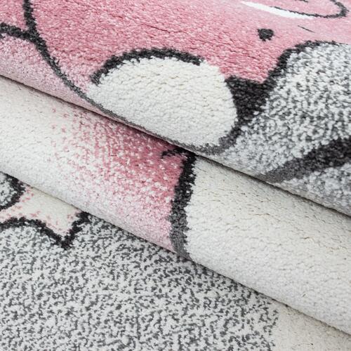 Kids Børnetæppe Bjørn - Pink