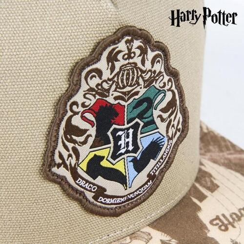 Hue med Flad Vesir Harry Potter 73600 Lys brun (59 Cm)