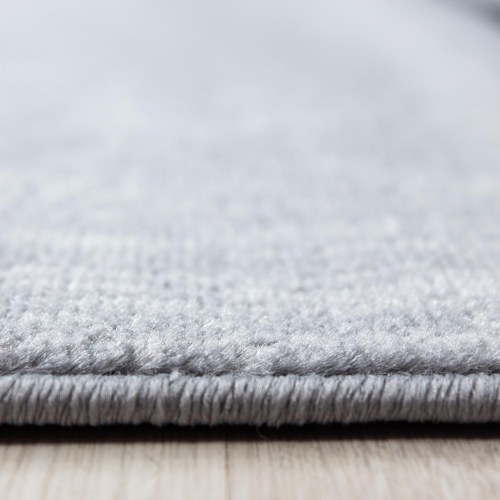 Plus Kortluvet Tæppeløber Sten - Sort