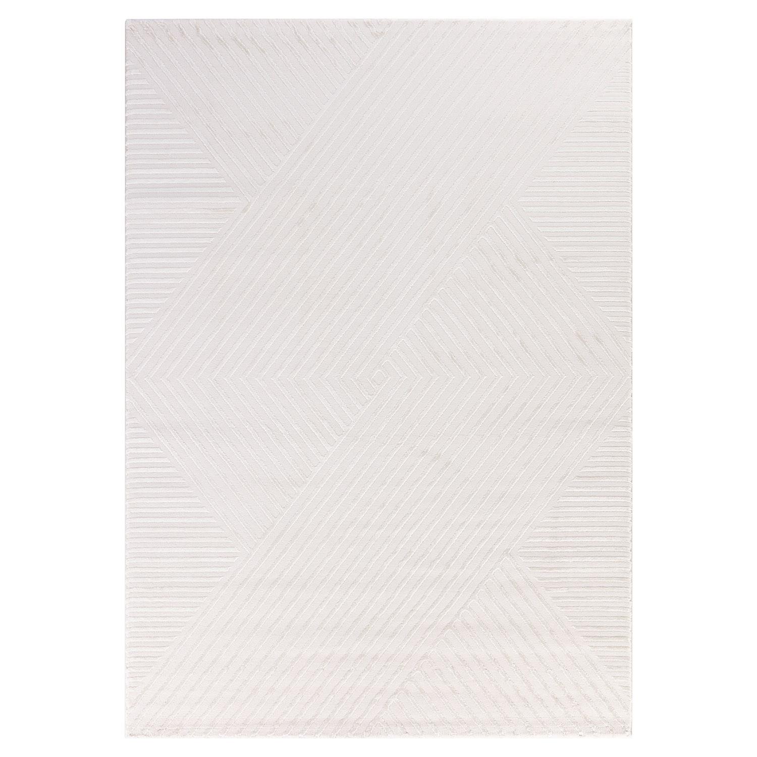 Sahara Indendørs Tæppeløber 3D - Creme - 80x250 (Løber)