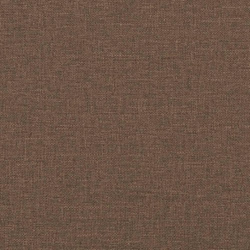2-personers sofa i stof - brun, sædebredde 140 cm