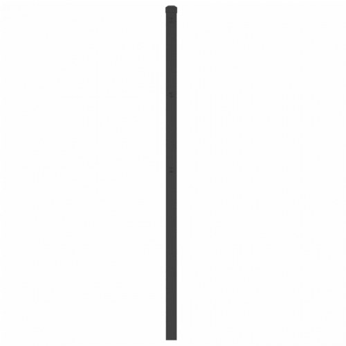 Sengegavl i metal 107 cm - sort