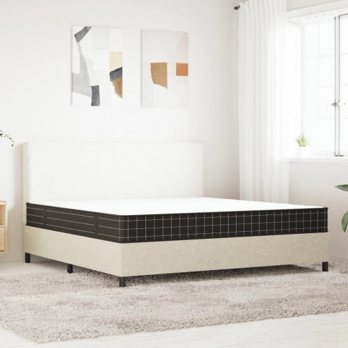 Springmadras med bonellfjedre 200x200 cm - medium komfort