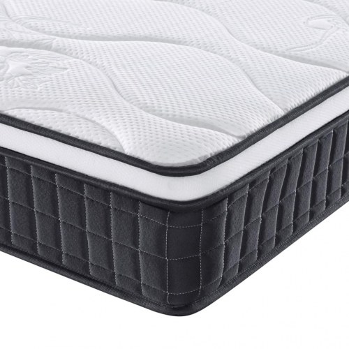 Springmadras med bonellfjedre 180 × 200 cm - medium fasthed