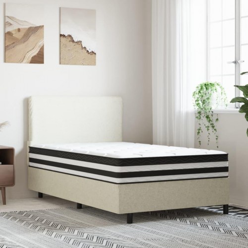 Springmadras med pocketfjedre 100×200 cm - medium fasthed, 25 cm