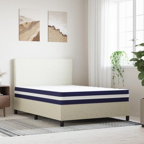 Springmadras m. pocket-fjedre medium fasthed 180x200 cm