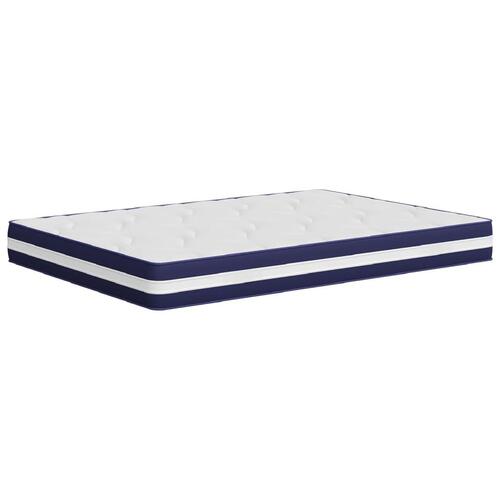 Springmadras m. pocket-fjedre medium fasthed 180x200 cm