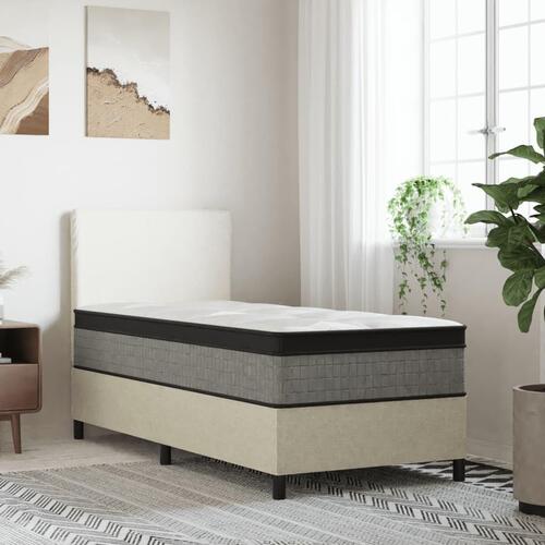 Springmadras med pocketfjedre 90x200 cm medium fast
