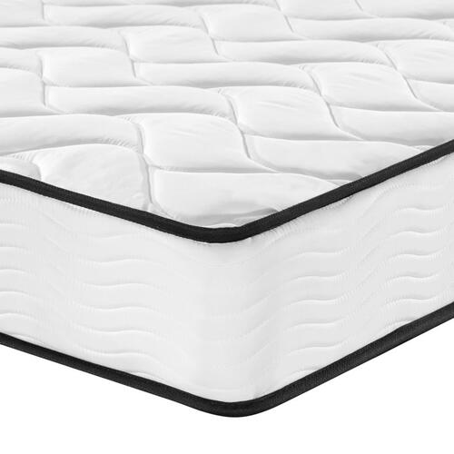 Springmadras med bonellfjedre 200x200 cm medium kingsize
