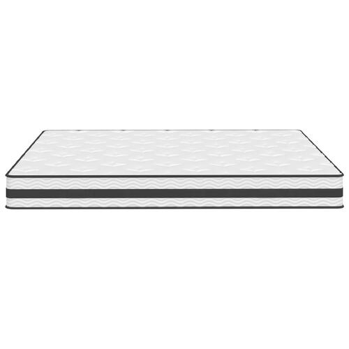 Springmadras med bonellfjedre 200x200 cm medium kingsize