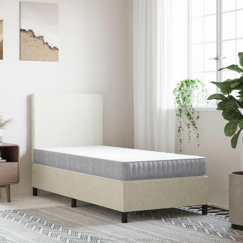 Springmadras med pocketfjedre 90x220 cm medium fast