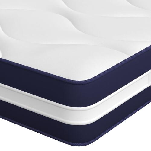 Springmadras med pocketfjedre 90x200 cm medium fast