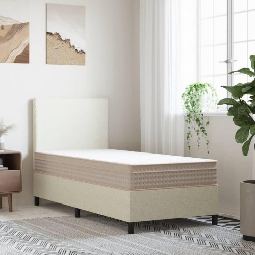 Springmadras med pocketfjedre 90×200 cm - medium komfort, 28 cm høj