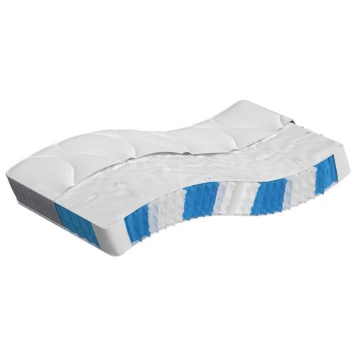 Springmadras med pocketfjedre 80x160 cm til børn medium